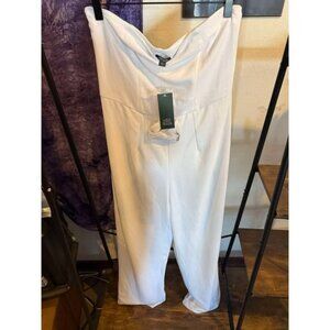 Womens Wide Leg Tube Jumpsuit - Wild Fable™ White M